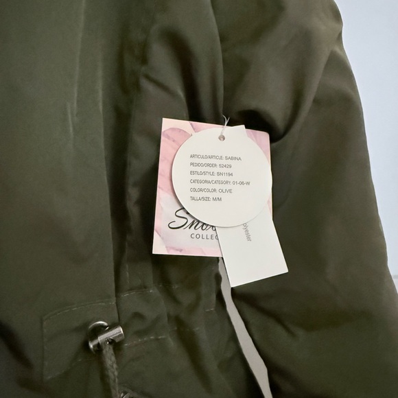 NWT Snobbish Smelish Olive Teddy Jacket for Women Size M - Picture 6 of 12